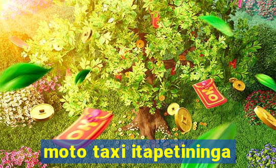 moto taxi itapetininga